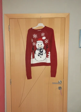 Trui kerst dames, merk: CKH Clockhouse, staat: Heel goed, maat: XS / 34 / 6, € 1,50, € 2,28 inclusief Kopersbescherming