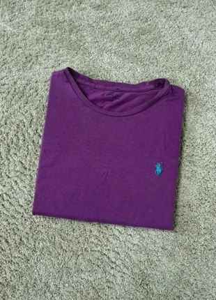 Ralph Lauren purple t-shirt - M, merk: Ralph Lauren, staat: Heel goed, maat: M / 38 / 10, € 6,50, € 7,53 inclusief Kopersbescherming