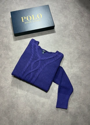 Pull d’hiver violet/Lila CHAPS à torsades - 100% coton - Taille XXL femme, marque: CHAPS, état: Très bon état, taille: XXL / 44 / 16, 25,00 €, 26,95 € Protection acheteurs incluse