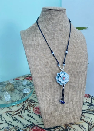 collier fleur en ceramique, marca: Fleur, estado: Novo sem etiquetas, €5.50, €6.48 inclui Proteção do Comprador