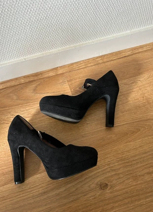 Chaussures à talons femme à grosse plateforme en Daim, marca: Vintage Dressing, estado: Muy bueno, tamaño: 38, 5,00 €, 5,95 € Protección al comprador incluida