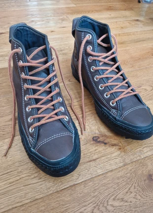 Converse All Star Chuck Taylor Brown Leather Boots, brand: Converse, condition: New without tags, size: 8, £80.00, £84.70 includes Buyer Protection