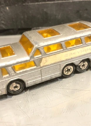 Autocar GMC Greyhound coach - Matchbox Series by Lesney 66c - 1962/66, brand: CM, condition: Satisfactory, €6.00, €7.00 includes Buyer Protection Pro