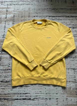 Sweat Crewneck Calvin Klein Jaune taille XL logo brodé, marque: Calvin Klein, état: Très bon état, taille: XL, 24,99 €, 26,94 € Protection acheteurs incluse