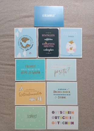 Glückwunschkarten/Postkarten, marke: Luft & Liebe, zustand: Neu, 2,50 €, 3,33 € inklusive Vinted-Käuferschutz