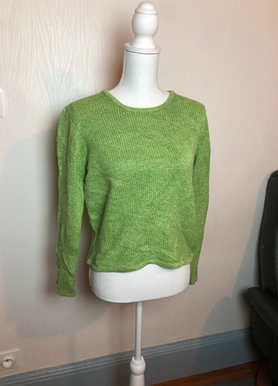 Pull / Crewneck En Mailles L.L.Bean Vert 100% Coton Femme Taille XS, marque: L.L. Bean, état: Très bon état, taille: XS / 34 / 6, 6,00 €, 7,00 € Protection acheteurs incluse