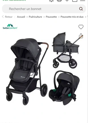 Poussette haze trio Bébé Confort comme neuve, merk: Bébé Confort, staat: Heel goed, € 195,00, € 205,45 inclusief Kopersbescherming
