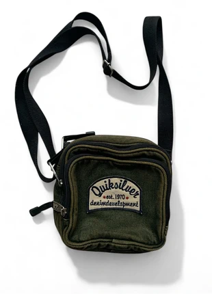 Sacoche Vintage Est 1970 QuickSilver Verte Caki Taille S, brand: Quiksilver, condition: Very good, €25.00, €26.95 includes Buyer Protection