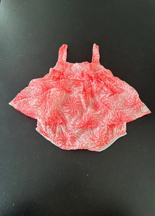 Petite robe à fleurs rose fluo en très bon état, marque: Absorba, état: Très bon état, taille: 1-3 mois / 56 cm, 2,00 €, 2,80 € Protection acheteurs incluse