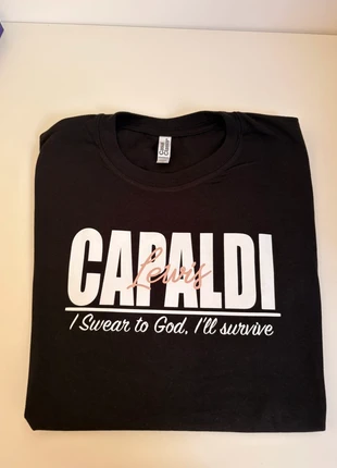 Lewis Capaldi T-shirt Survive music lyric t-shirt women men, condition: New without tags, size: M / 10, £12.00, £13.30 includes Buyer Protection