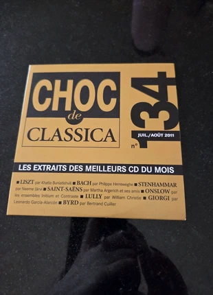 Lot de CD Choc de classica de 134 à 143, zustand: Sehr gut, 20,00 €, 21,70 € inklusive Vinted-Käuferschutz