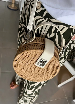 Sac rond en osier, marque: Bala Boosté, état: Très bon état, 7,00 €, 8,05 € Protection acheteurs incluse