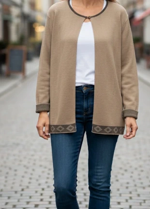 Gilet beige et marron, brand: Vintage Love, condition: New without tags, size: M / 38 / 10, €5.00, €5.95 includes Buyer Protection