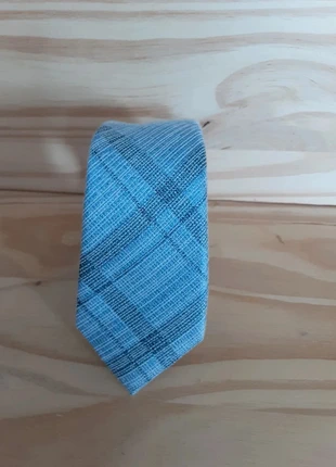 Devred - Cravate à rayures - 62% soie 38% Coton - Neuve - Bleu Claire, marca: Devred, estado: Muito bom, €10.00, €11.20 inclui Proteção do Comprador