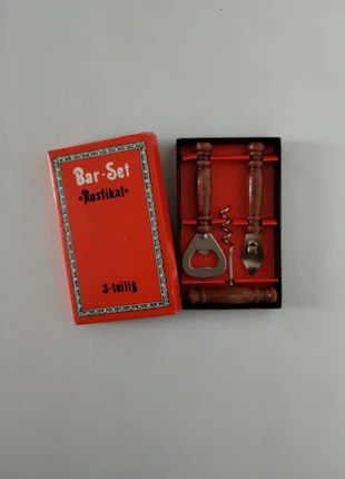 Bar set. 3 cavatappi apribottiglia Rustikal, marca: Rustikal, estado: Muito bom, €10.00, €11.20 inclui Proteção do Comprador