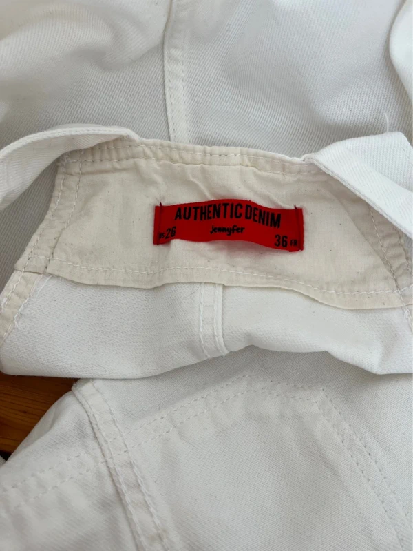 Robe en jean blanche - photo numéro 6