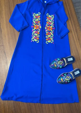 Djellaba marocaine + Babouches assorties, condition: Very good, size: 4 years / 104 cm, €30.00, €32.20 includes Buyer Protection