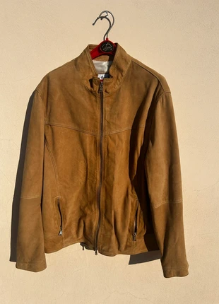 Giacca uomo in vera pelle scamosciata stile bomber – Vintage anni 2000 – Taglia XL, marke: Vera Pelle, zustand: Sehr gut, größe: XL, 45,00 €, 47,95 € inklusive Vinted-Käuferschutz