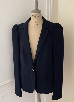 Blazer Zara 💯 laine bleu marine à bouton doré, brand: Zara, condition: Very good, size: M / 38 / 10, €32.00, €34.30 includes Buyer Protection