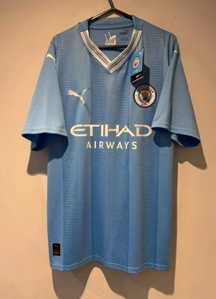 Manchester City 2023/24 home football shirt BNWT, brand: Puma, condition: New with tags, size: L, £45.00, £47.95 includes Buyer Protection