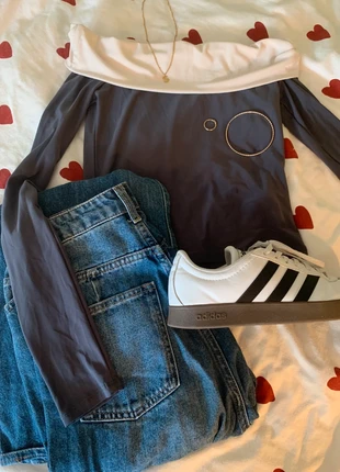 Off-shoulder top Pull&Bear, merk: Pull & Bear, staat: Nieuw zonder prijskaartje, maat: S / 36 / 8, € 15,00, € 16,45 inclusief Kopersbescherming