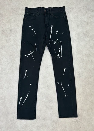 Jeans Pantalon Levi's Noir Tache W30 FR 40 Homme Slim 522, marke: Levi's, zustand: Sehr gut, größe: W30 | DE 46, 5,00 €, 5,95 € beinhaltet Vinted-Käuferschutz Pro
