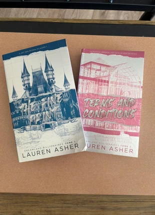 The Fine Print (Tome 1) et Terms and Conditions (Tome 2), estado: Como novo, €13.50, €14.88 inclui Proteção do Comprador