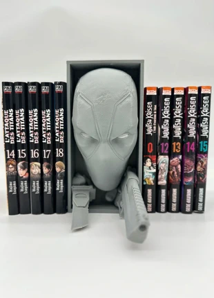 Booknook Deadpool, brand: Melsine3D, condition: Very good, €23.00, €24.85 includes Buyer Protection Pro