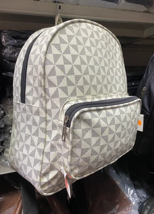 Stylish Geometric Pattern Backpack – Neutral Tones, Great for Everyday Use, condition: New with tags, £10.99, £12.24 includes Buyer Protection