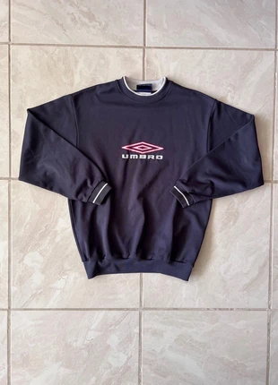 Sweat Umbro Vintage Marine / Blanc et Rouge S, marque: Umbro, état: Très bon état, taille: S, 39,00 €, 41,65 € Protection acheteurs incluse