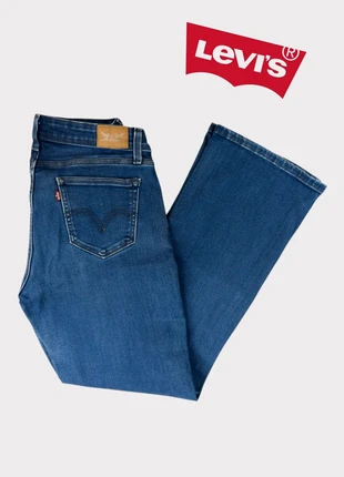 Jean Levi's Femme FR38 Bleu Marine Coupe Évasée Curvy Bootcut, marca: Levi's, estado: Muy bueno, tamaño: M / 38 / 10, 18,00 €, 19,60 € Protección al comprador Pro incluida