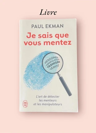 Livre - Je sais que vous mentez, condition: Very good, €5.50, €6.48 includes Buyer Protection