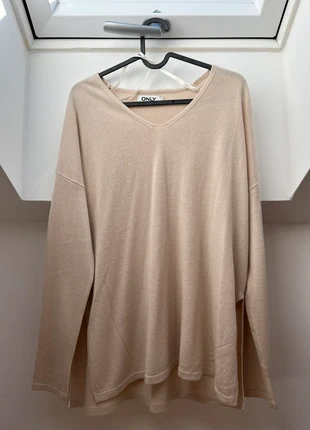 beiger Pulli, merk: ONLY, staat: Nieuw zonder prijskaartje, maat: S / 36 / 8, € 2,00, € 2,80 inclusief Kopersbescherming