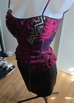 Ensemble bustier et jupe en cuir, état: Neuf sans étiquette, taille: L / 40 / 12, 7,00 €, 8,05 € Protection acheteurs incluse