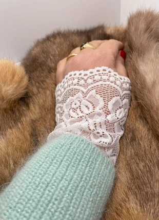 Manchettes élégantes dentelle blanche neuves, marque: Anonyme, état: Neuf sans étiquette, taille: Taille unique, 6,00 €, 7,00 € Protection acheteurs (Pro) incluse