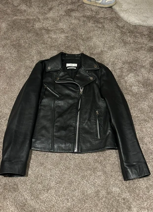Veste en cuir noir bomber noir veste faux cuir noir printemps, marca: Mango, estado: Nuevo sin etiquetas, tamaño: S / 36 / 8, 54,00 €, 57,40 € Protección al comprador incluida
