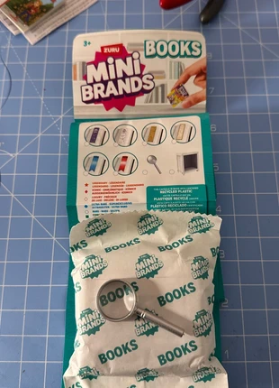 Mini brands - books - unopened shelf and magnifying glass, brand: ZURU, condition: New without tags, size: 3 years / 98-103 cm, £4.50, £5.16 includes Buyer Protection