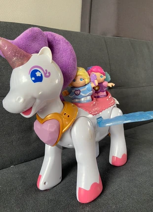 Vtech eenhoorn met 2 vrolijke vriendjes, merk: VTech, staat: Goed, maat: 3 jaar / 98 cm, € 10,00, € 11,20 inclusief Kopersbescherming