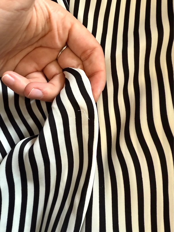 Chemise rayé noire et blanche H&M - photo numéro 6