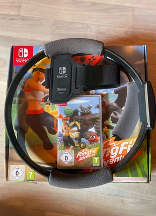 Ring fit Nitendo Switch + accessoires / Très bon état, staat: Heel goed, € 37,00, € 39,55 inclusief Kopersbescherming