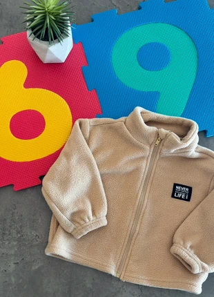 Veste polaire bébé – Taille 6-9 mois (taille grand, va jusqu’à 12/13 mois), marque: Shein, état: Très bon état, taille: 9-12 mois / 74 cm, 2,00 €, 2,80 € Protection acheteurs incluse