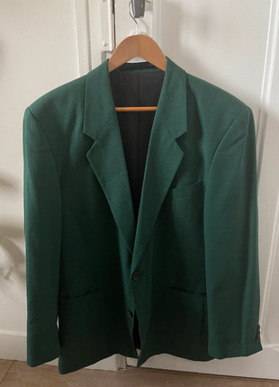 Blazer over size vert vintage, marque: sans marque, état: Très bon état, taille: 5XL / 50 / 22, 15,00 €, 16,45 € Protection acheteurs incluse