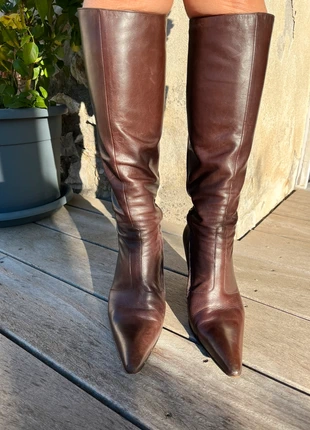 Bottes hautes en cuir marron Free Lance T39, marca: FREE LANCE, estado: Muito bom, tamanho: 39, €139.00, €146.65 inclui Proteção do Comprador