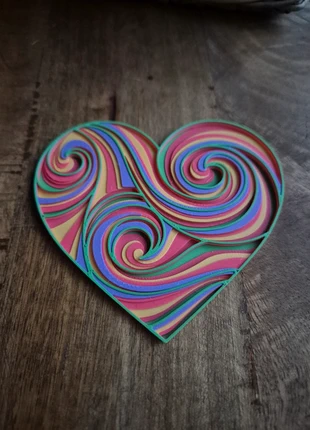 Onderzetter hart, brand: Design3Deco, condizioni: Ottime, €3.00, €3.85 include la Protezione acquisti Pro