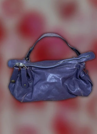 Gerard Darel 24h bag Sac À Main Tasche Borsa Vintage Purple Violet y2k Grey Gris Coquette Girly Brat, brand: Gerard Darel, condition: Very good, €100.00, €105.70 includes Buyer Protection