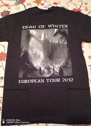 Funebrarum/Undergang - Dead Of Winter - European tour shirt 2012, marca: Gildan, estado: Novo com etiquetas, tamanho: S, €15.00, €16.45 inclui Proteção do Comprador