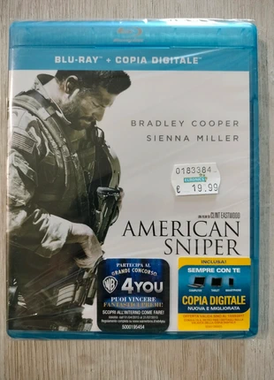 🎬 Blu-ray American Sniper Clint Eastwood, estado: Novo com etiquetas, €8.50, €9.63 inclui Proteção do Comprador