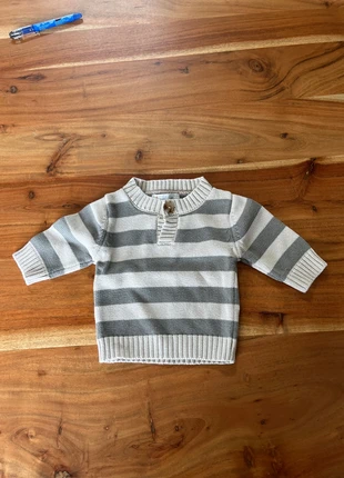 Pull rayé, brand: Kitchoun, condition: Very good, size: Up to 1 month / 50 cm, €2.00, €2.80 includes Buyer Protection