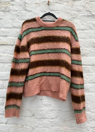 Hairy stripes jumper, marque: COQUETTE, état: Neuf sans étiquette, taille: M, 35,00 €, 37,45 € Protection acheteurs incluse