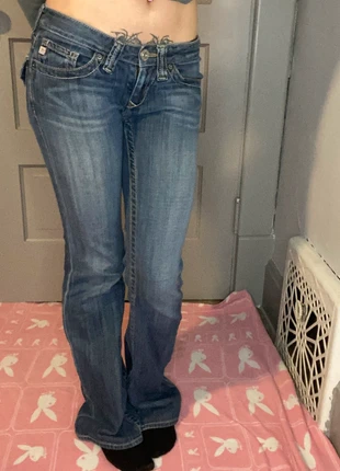 low rise flare jeans, brand: Big Star, condition: Very good, size: 2 / XS, $20.00, $21.70 includes Buyer Protection